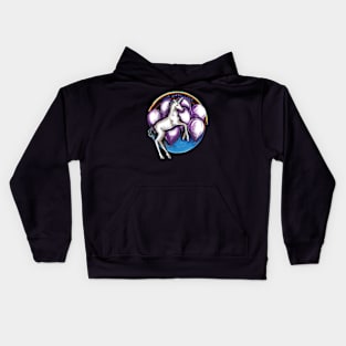 young unicorns' club Kids Hoodie